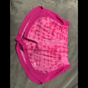 Nike Tempo Athletic Shorts - Tie Dye Pink